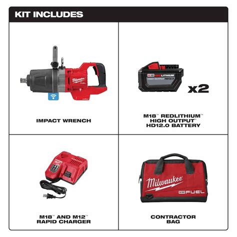 Milwaukee 2868 22hd M18 Fuel 1 D Handle High Torque Impact Wrench W