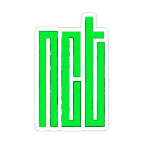 Nct Logo Sticker By Waradous In 2021 Nct Logo Nct Logo Sticker