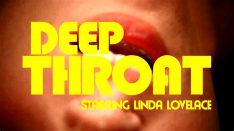 Deep Throat La Vera Gola Profonda Trailer Youtube