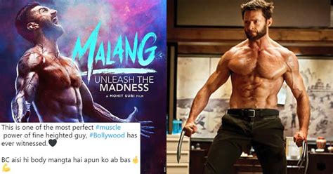 Aditya Roy Kapur Does A Wolverine In New Malang Poster Desi People Are Impressed By His Abs