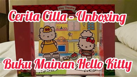 Mainan rumah rumahan hello kitty beutiful house shopee indonesia jual set mainan rumah rumahan seri hello kitty pink home blanja com permainan hello kitty menjahit baju terbaru ini merupakan permainan peralatan rumah tangga. Cerita Cilla - Unboxing Buku Rumah-rumahan Hello Kitty ...