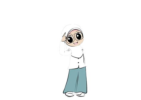Students Clipart Gambar Animasi Anak Sekolah Sma Hd Png Download