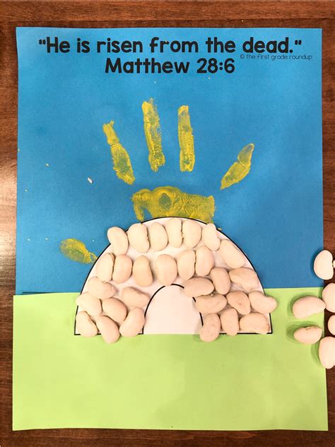 Easter Resurrection Craft Firstgraderoundup