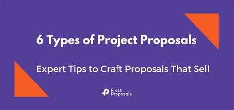 6 Types Of Project Proposals That Sell Experts Tips Fresh