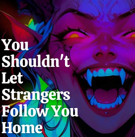 [f4a] you shouldn t let strangers follow you by lofn from patreon kemono