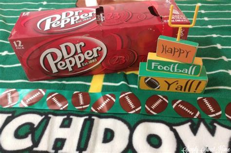 College Football Spirit With Dr Pepper Diy Photo Booth Tutorial