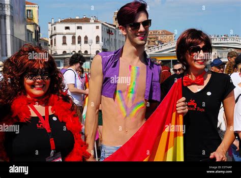 Venice Italy Th June Participants Take Part In Gay Pride