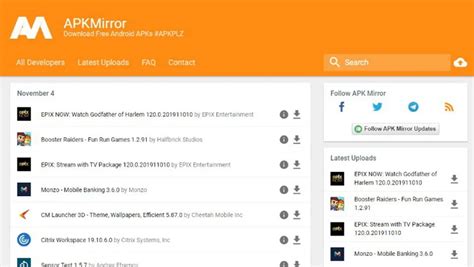 Apk Mirror Para Suplantar Google Play Androidsis