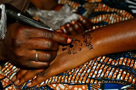 Lalle Gorgeous Henna Particular To The Hausa Tribe Of Northern