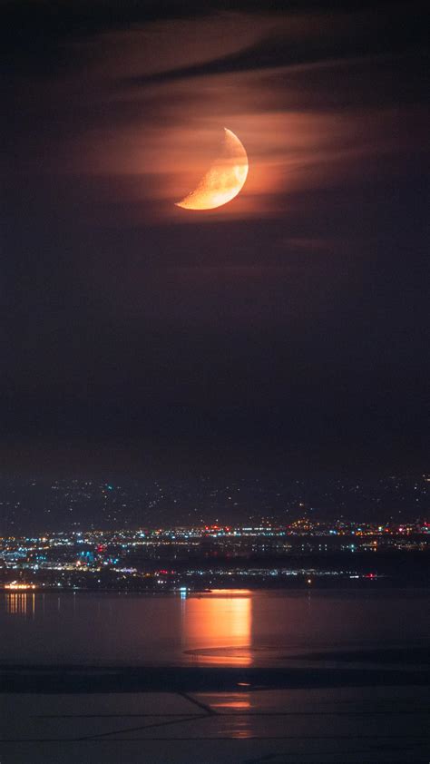 Moonset At Near Midnight Panasonic G9 Lumix Leica 100 400mm Rm43