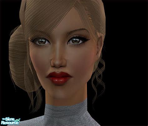 the sims resource alice eyebrow set 3 brown