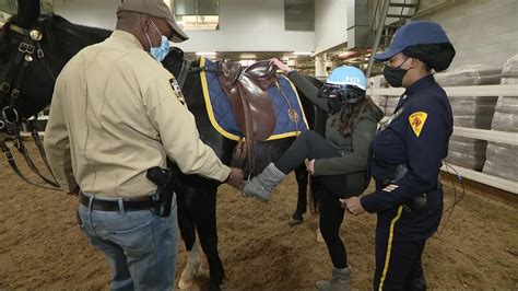 Saddle Up Nypd Mounted Unit Officers Living Their Dreams While