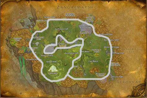 Wow Tbc Nagrand Map - Jus try to Smile