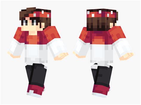 Red Head Boy Minecraft Skin Hd Png Download Transparent Png Image