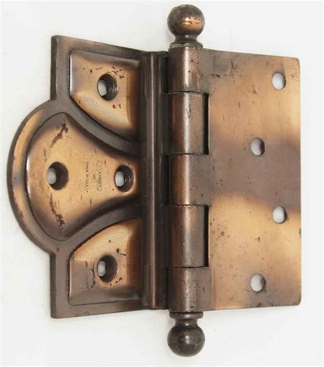 Antique Copper Plated Butterfly 5 X 4 Door Hinge Olde Good Things