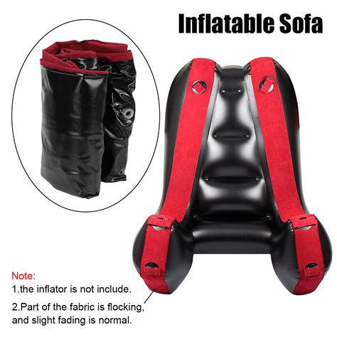 inflatable sex furniture split leg sofa mat with straps chair bed sex pillows for women sex toys