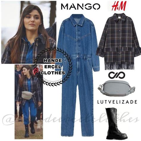 Hande Erçel ♥️ Closet H M Mango And Lutvelizade Actress Clothes