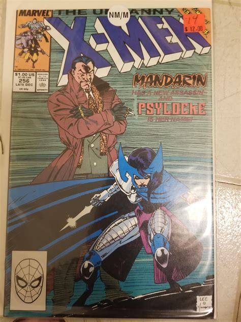 Psylockes First Appearence The Uncanny X Men 256 Rmarvel