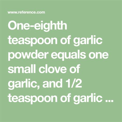 How Much Does 1 Clove Of Garlic Weigh
