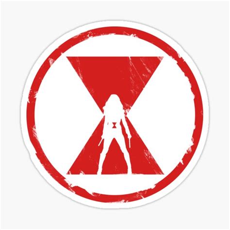 Widow Emblem Sticker For Sale By Rackhamgreg Redbubble