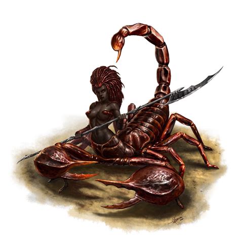 Image Result For Centaur Scorpion 3d Print Scorpio Art Science