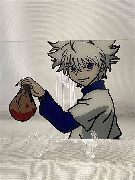 Hunter X Hunter Killua Gon Anime Glass Painting Plandetransformacion