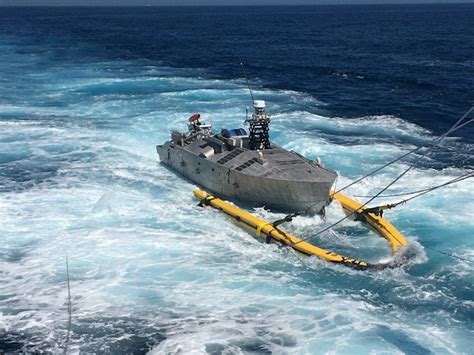 Navys Robotics Enabled Mine Countermeasures Mission Package Achieves