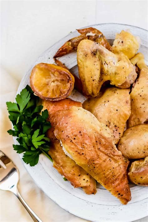 We've been making this recipe over many years and is always a. Garlic Lemon Roasted Chicken (Easy Roast Chicken Recipe ...