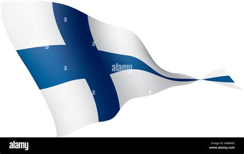 Finland Flag Vector Illustration Stock Vector Image And Art Alamy