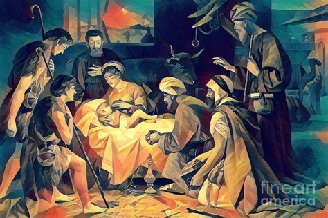 Adoration Of The Shepherds V Photograph By Munir Alawi Fine Art America