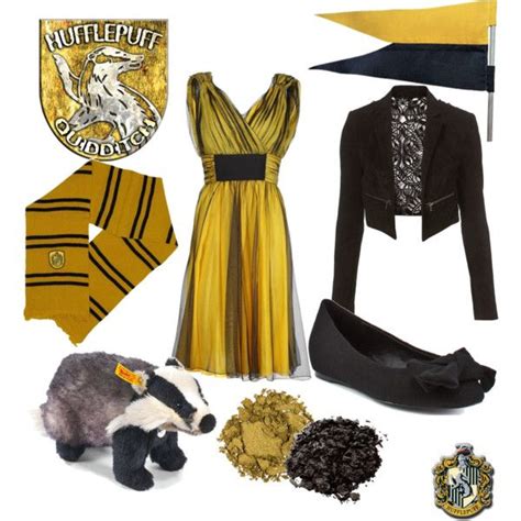 Hufflepuff By Ahsatan On Polyvore Harry Potter Outfits Nerd