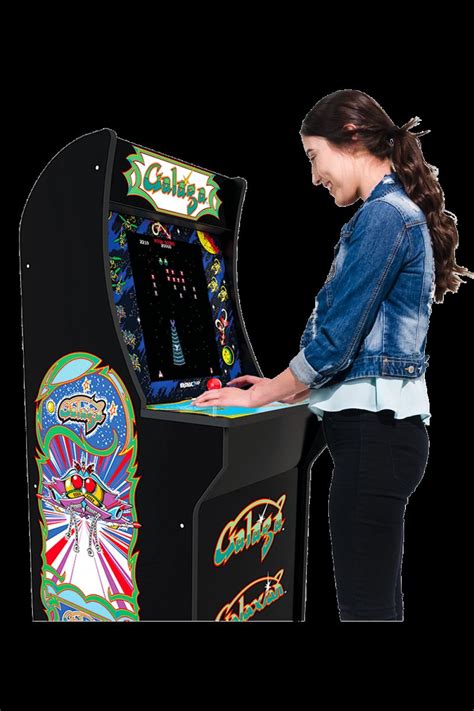 Arcade Up Galaga Arcade Cabinet Promotional Art MobyGames