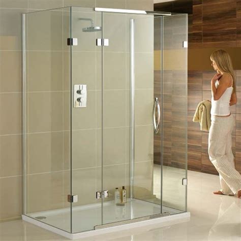 aquadart 1200 x 800mm 3 sided shower enclosure aq1031