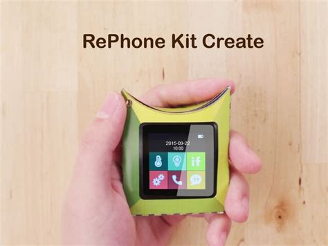 Make Your Own Smartphone With The Rephone Kit Liliputing