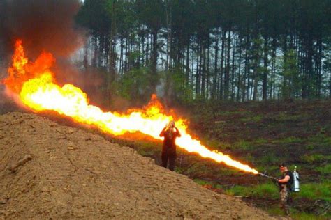 This Ridiculous And Completely Legal Flamethrower Spits Out A 65 Foot