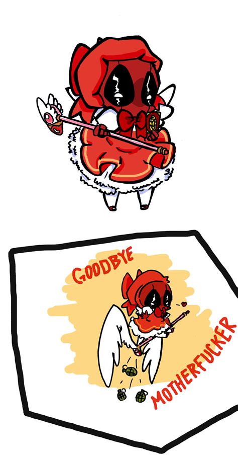 Cardcaptor Deadpool By Elizabetharte On Deviantart