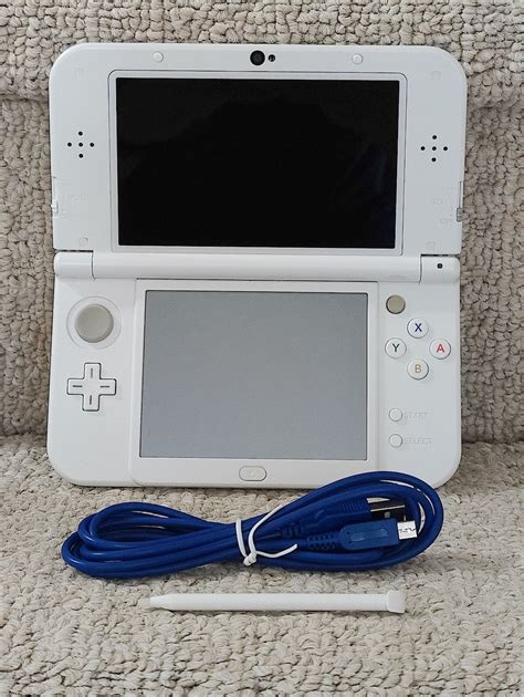 New Nintendo 3ds Ll Xl Pearl White Edition English Games And Etsy