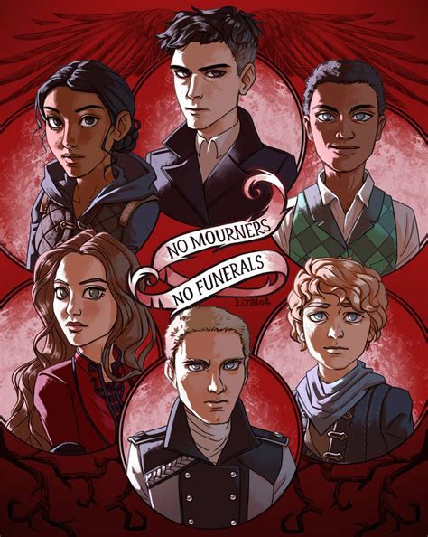 Six Of Crows By Lizalot On Deviantart Six Of Crows Characters Six Of