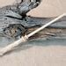 White Crystal Wizard Wand Wood Magic Wand Fantasy Wand