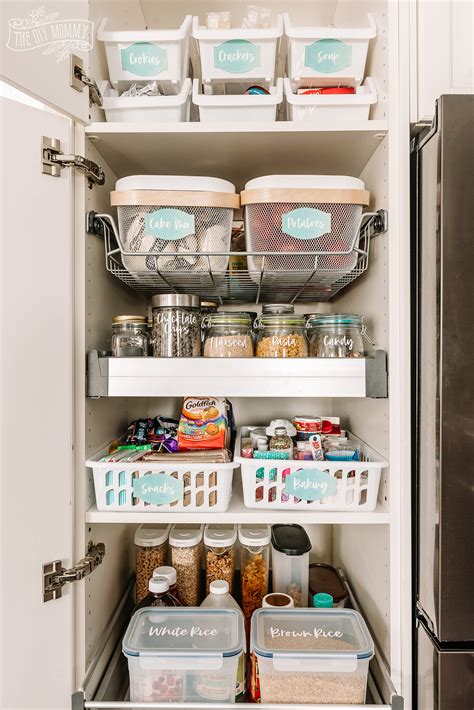 Small Pantry Organization Ideas The Diy Mommy