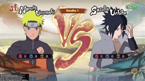 Naruto Storm 4 Dublado Pt Br Naruto Vs Sasuke Youtube