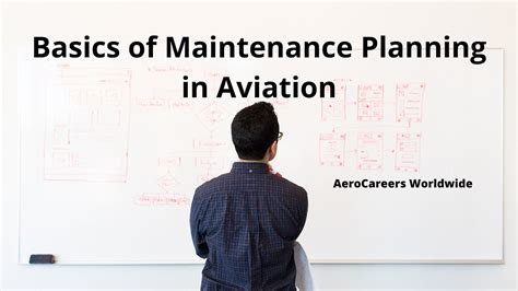 Basics Of Maintenance Planning In Aviation Youtube