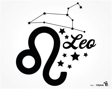Leo Svg Bundle Zodiac Sign Astrology Silhouette Pack Png Clip Art