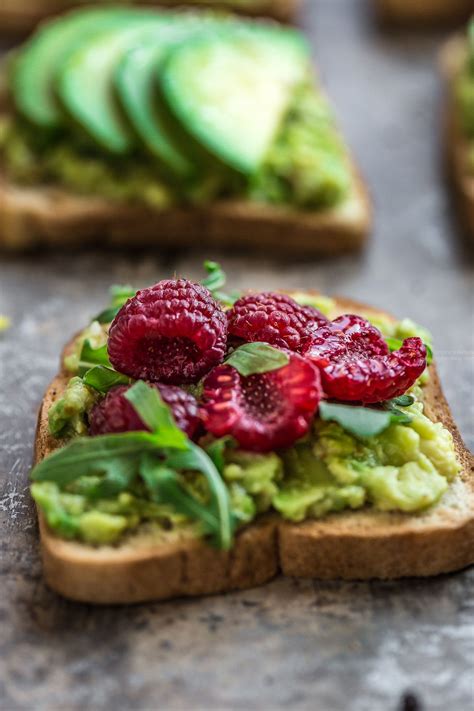Glutenfree Vegan Avocado Toast Recipe With Raspberry And Balsamic