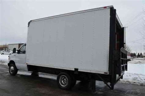 2011 ford e series e350 1owner boxcommercial truck huge cargo space 13 999 ford e series chassis e 350 www 2010 ford econoline e350 box step van srw 5 4l v 8 automatic 20 long. Ford E-350 14 ft box truck with lift (2004) : Van / Box Trucks