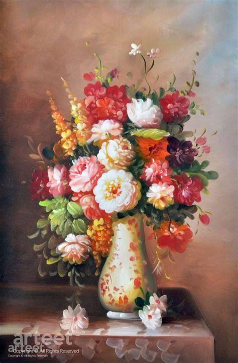 Still Life Flower Paintings By Professional Artists Online Gallery