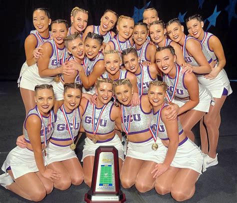 Dance Team Wins National Title Cheer Team Second Gcu News