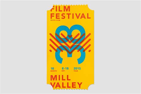 mill valley film festival on behance