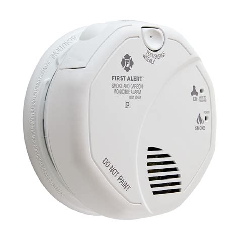 First Alert Hardwired Combination Smoke And Carbon Monoxide Detector