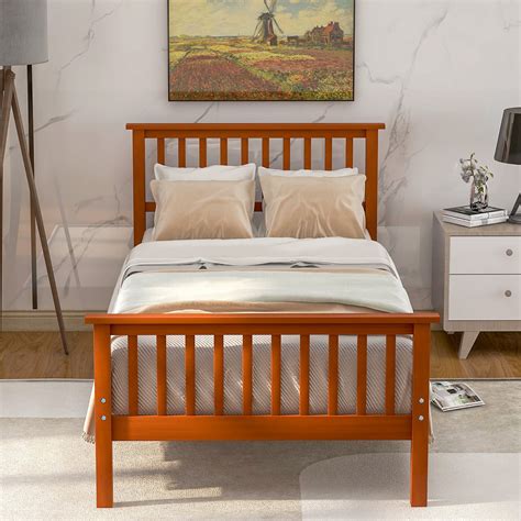 Clearance Twin Bed Frame For Kids Platform Bed Frame With Headboard